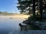 Misty morning on the dock